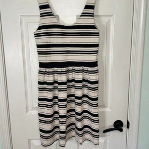 J. Crew Rib Stripe Tank Dress